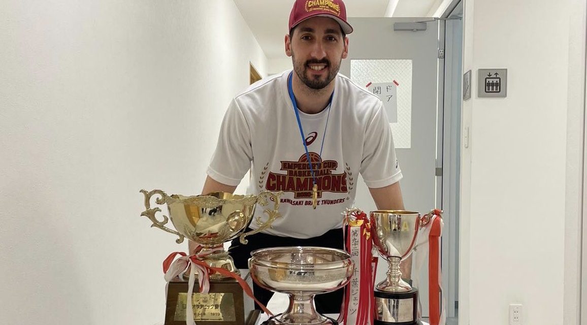 Campeonando en la tribuna